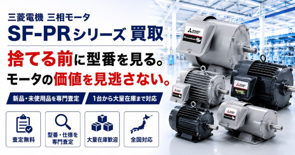 SF-PR・RF-SR・高効率モータ専門査定