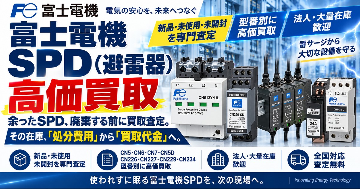 富士電機 SPD（避雷器）高価買取