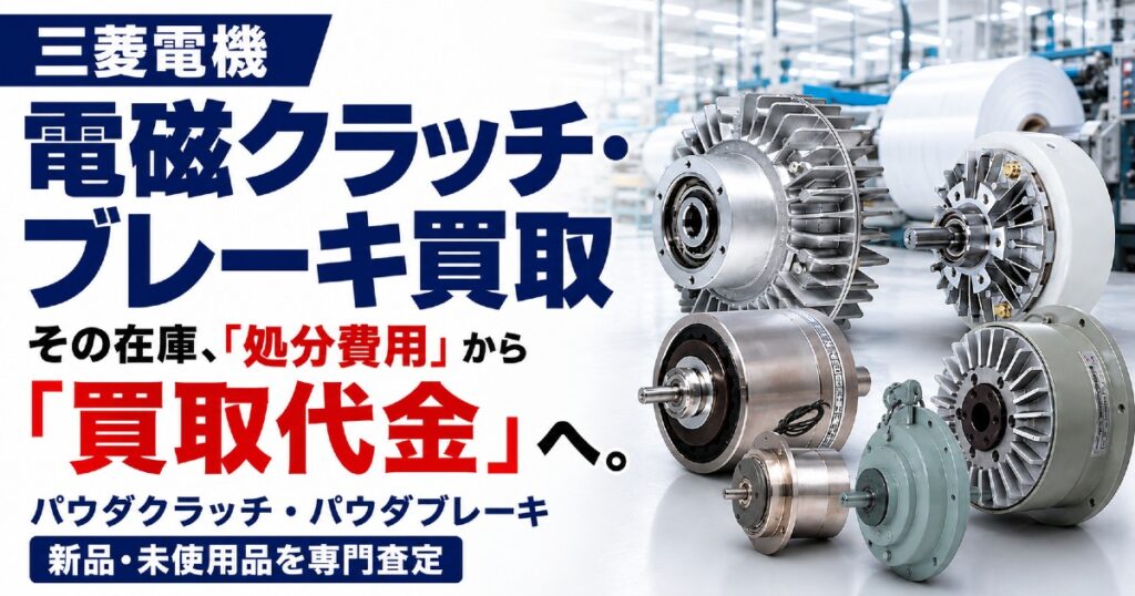 パウダクラッチ・ブレーキ専門査定